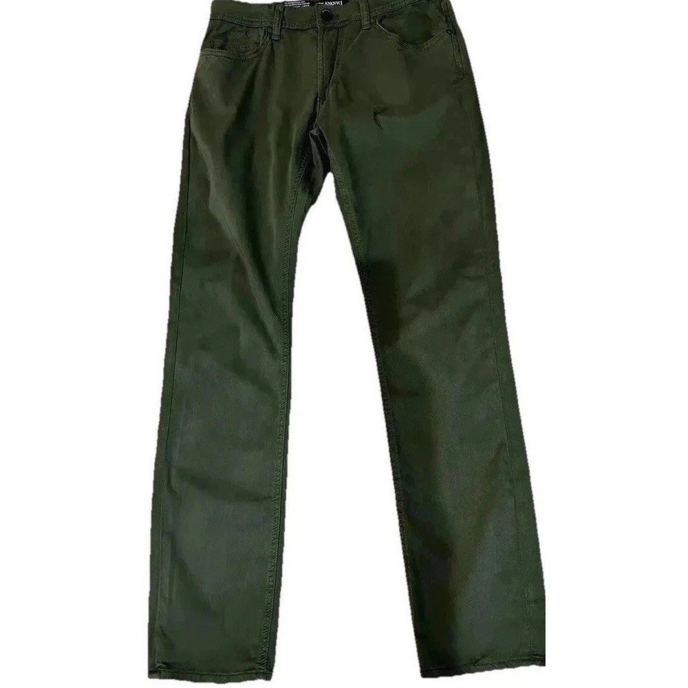 New BlankNYC Men's Pants 30x32 Green Wooster Slim Fit Twill Five Pocket $88 NWT